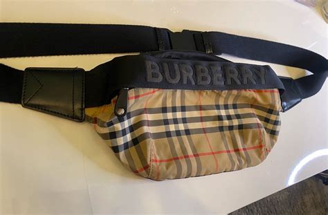 burberry bauchtasche fake